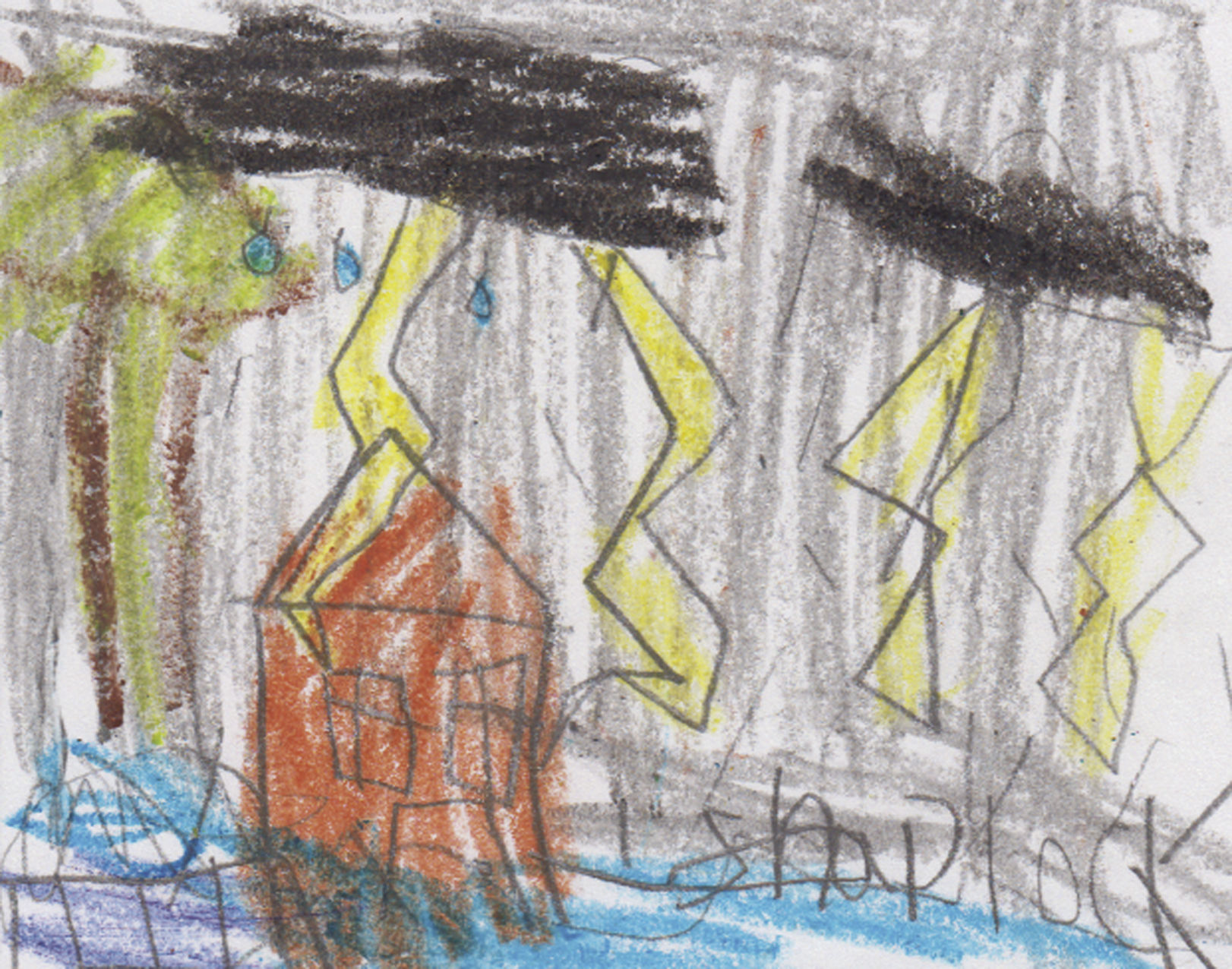 Kids' weather drawings: Jun 6